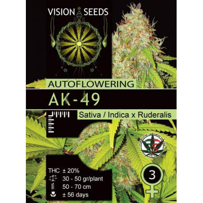 Ak-49 auto vision seeds Graines de Collection